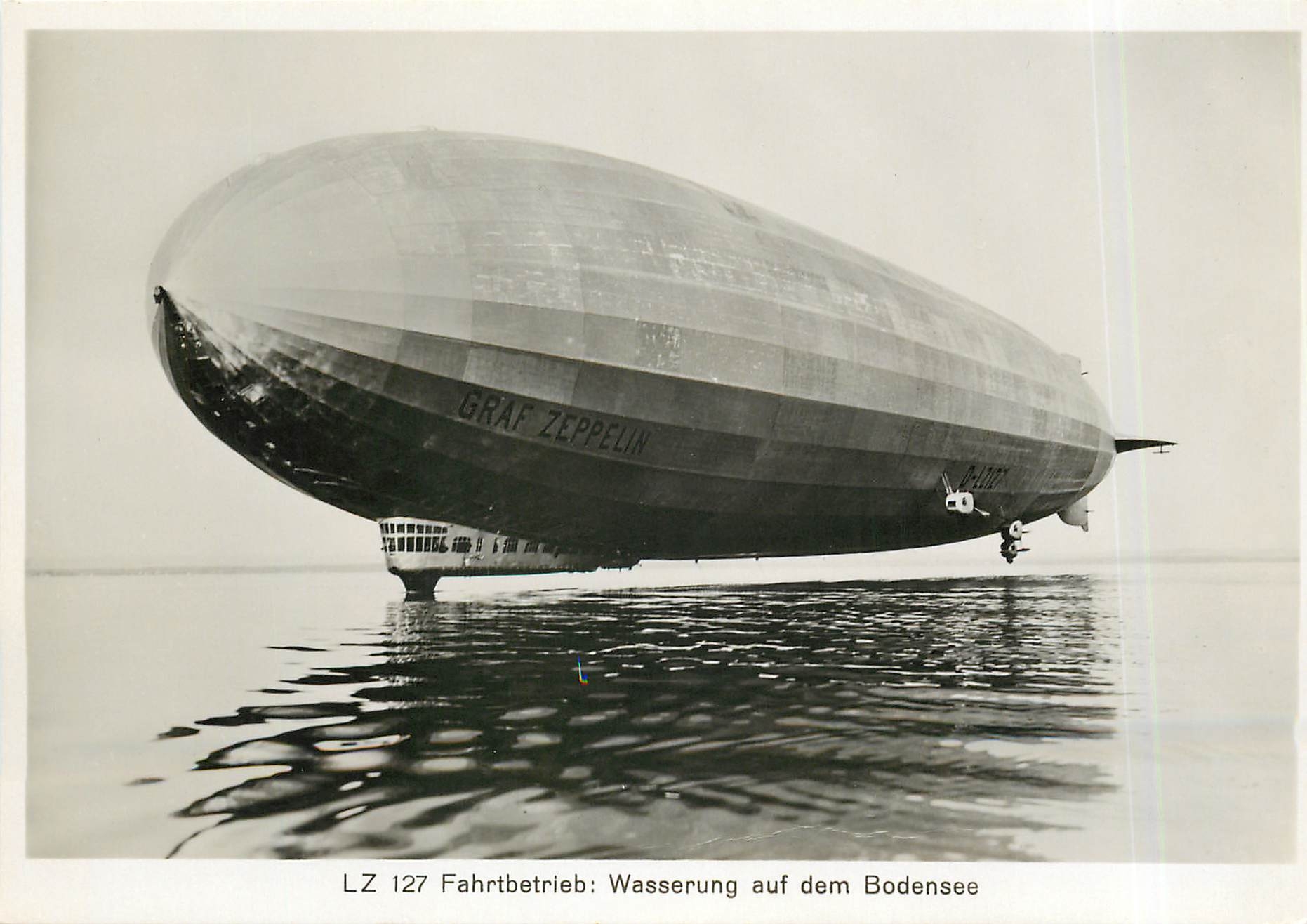CPM Zeppelin Aviation LZ 127 Wasserung auf dem Bodensee