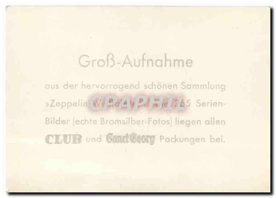 CPM Zeppelin Aviation LZ 127 Wasserung auf dem Bodensee — Rückseite