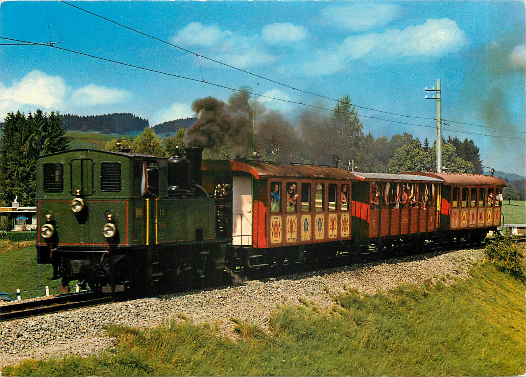 CPM Switzerland Dampfzug der Appenzeller Bahn 