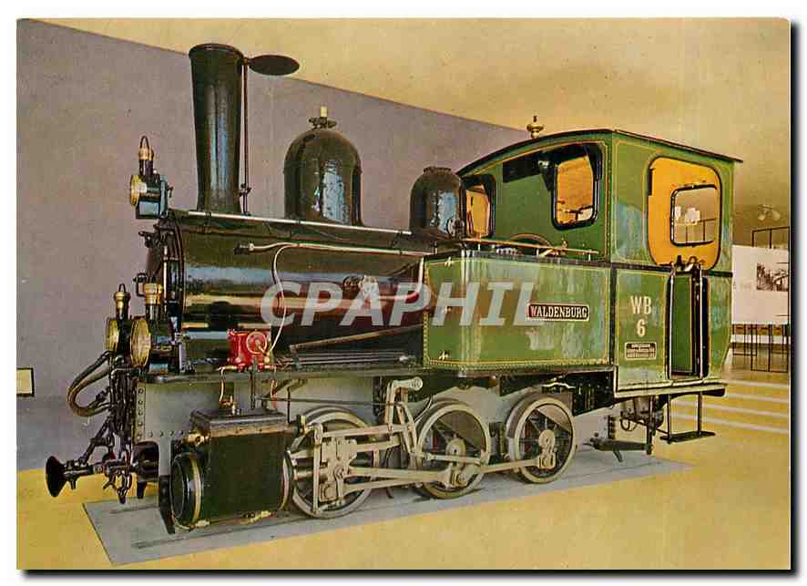 CPM Verkehrshaus der Schweiz Luzern Damplokomotive Waldenburg 