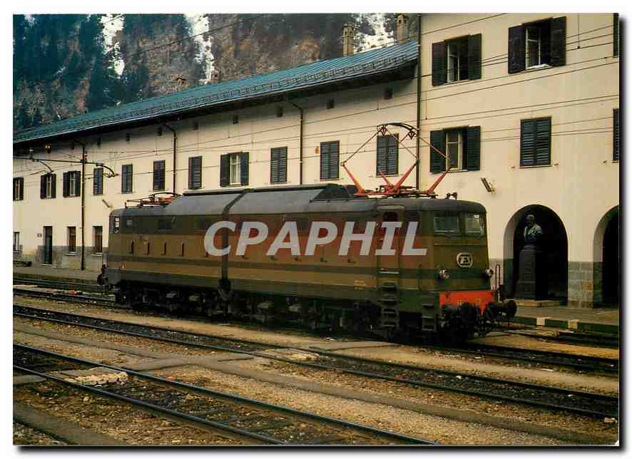 CPM Italian State Railways Locomotive 645 058 at Brenner Station 