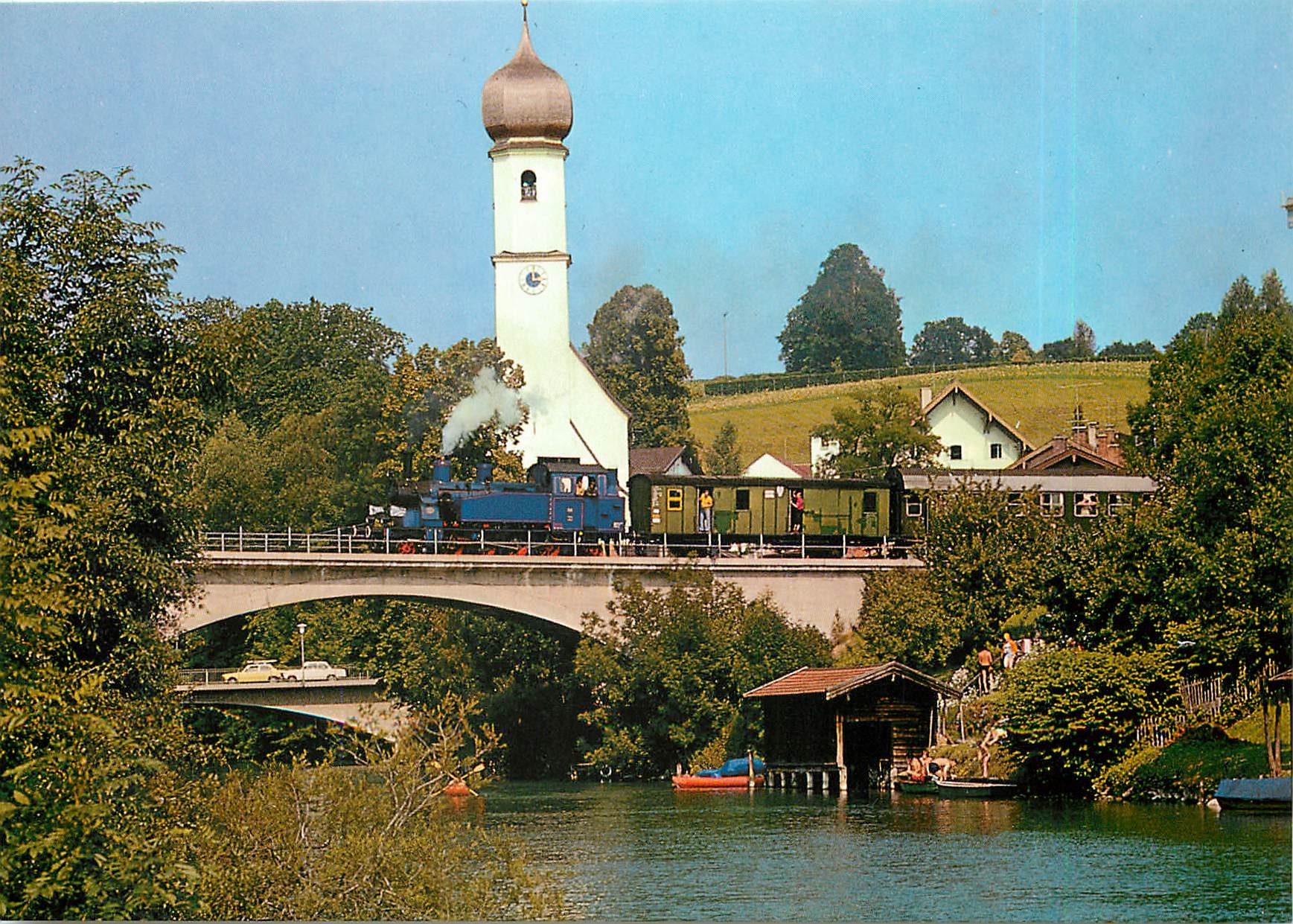 CPM Locomotive Nr 7 der Bayesrichen Localbahn Verein fruher Tegerbseebahn AG 