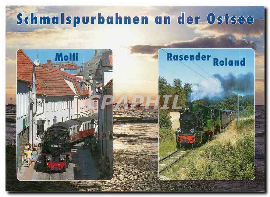 CPM Mecklenburgische Baderbahn Molli Rugensche Kleinbahn Rasender Roland 