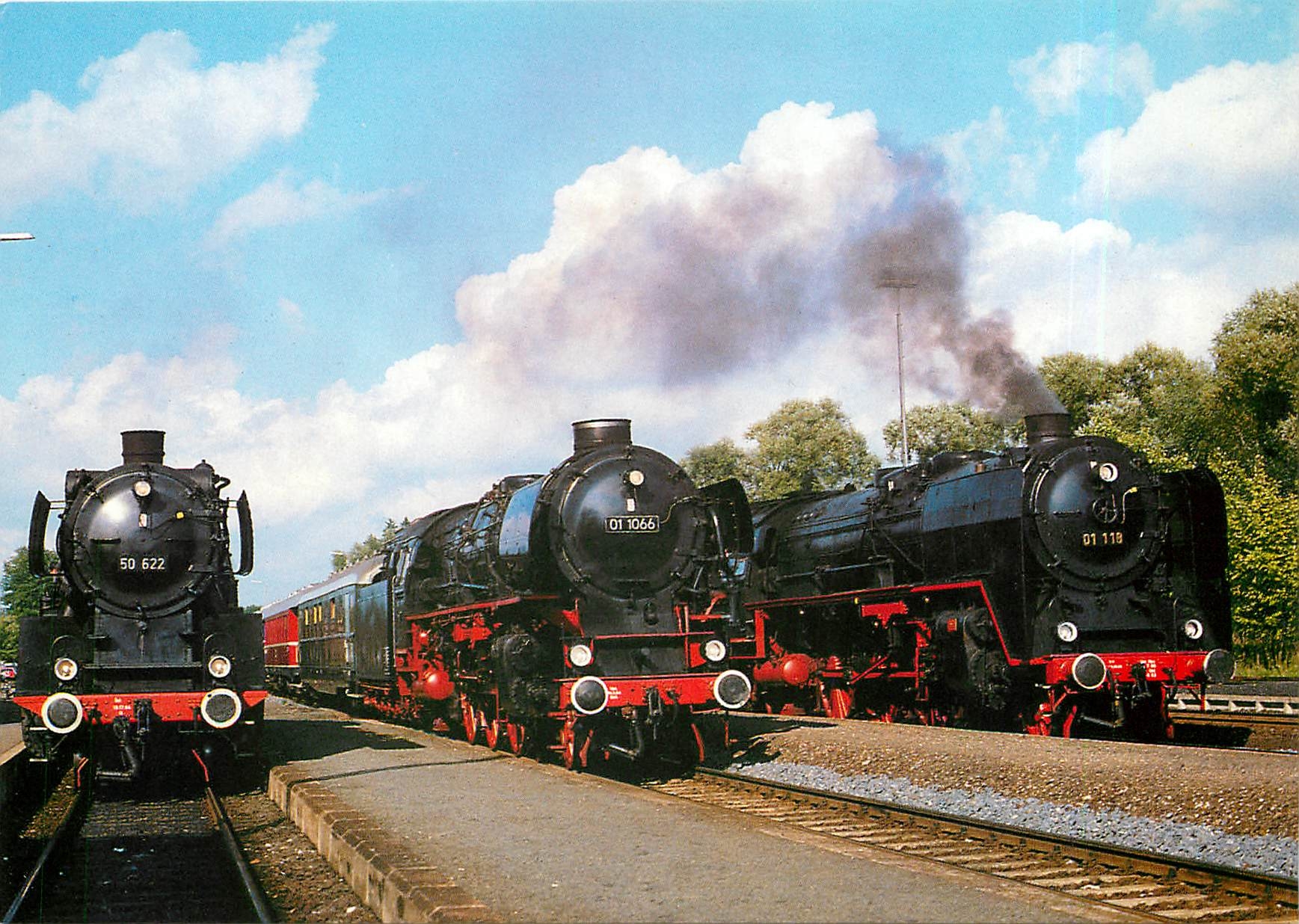 CPM Locomotive 50 622 Locomotive 01 1066 Locomotive 01 118 