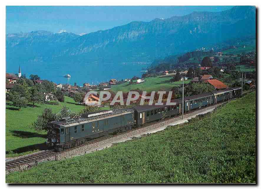 CPM Gepack Triebwagen De 4 5 Nr 796 der Bern Lotschberg Simplon Bahn 