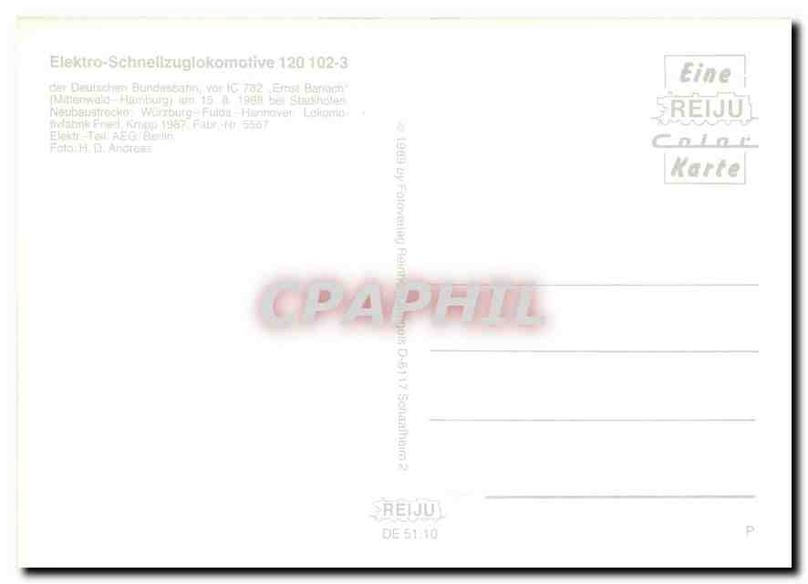 CPM Locomotive 120 102 3  — Verso