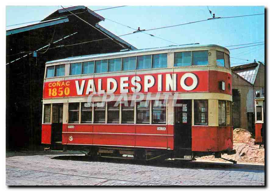 CPM Tram vies de Barcelona Cotxe 205 
