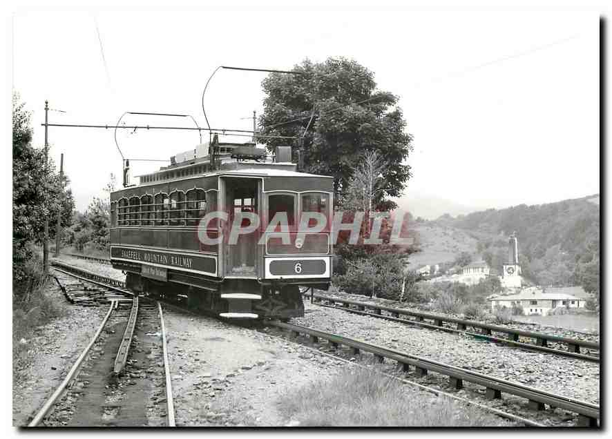 CPM Sneafell Triebwagen 6 beim Depot Laxey 