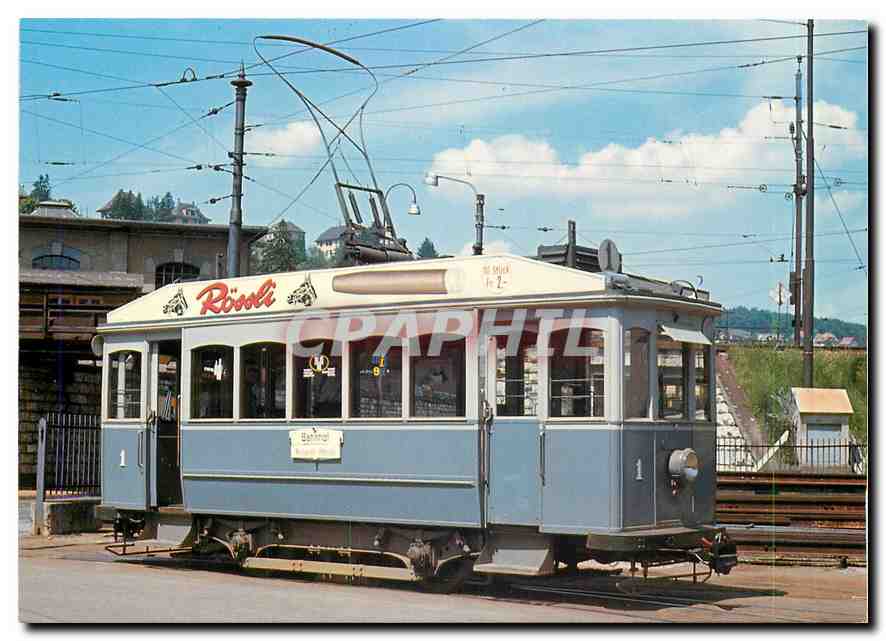 CPM Verkehrsbetriebe Schaffhausen Strassenbahntriebwagen Be 2 2 1 