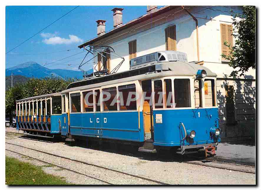 CPM Ferrovia Lugano Cadro Dino LCD electric rail car BFe 2 3 1 