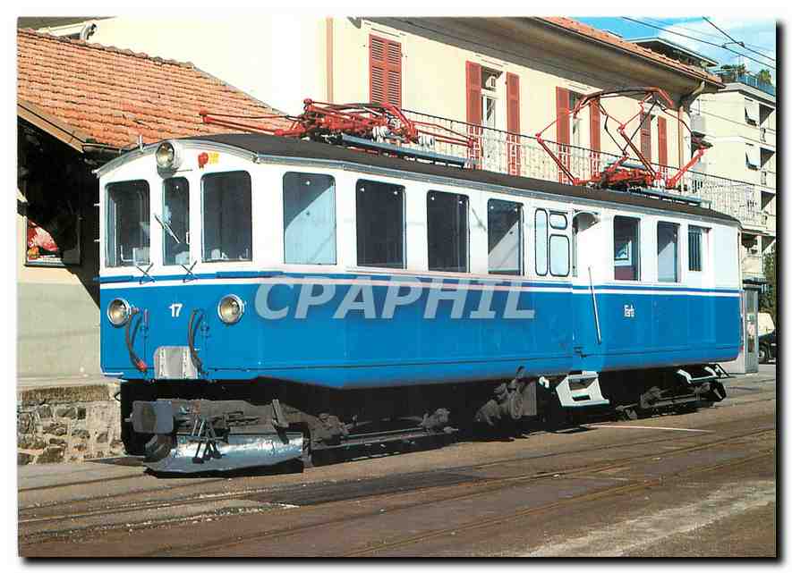 CPM Ferrovie Autolinee Regionali Ticinesei Electric motor coach ABFe 4 4 17 