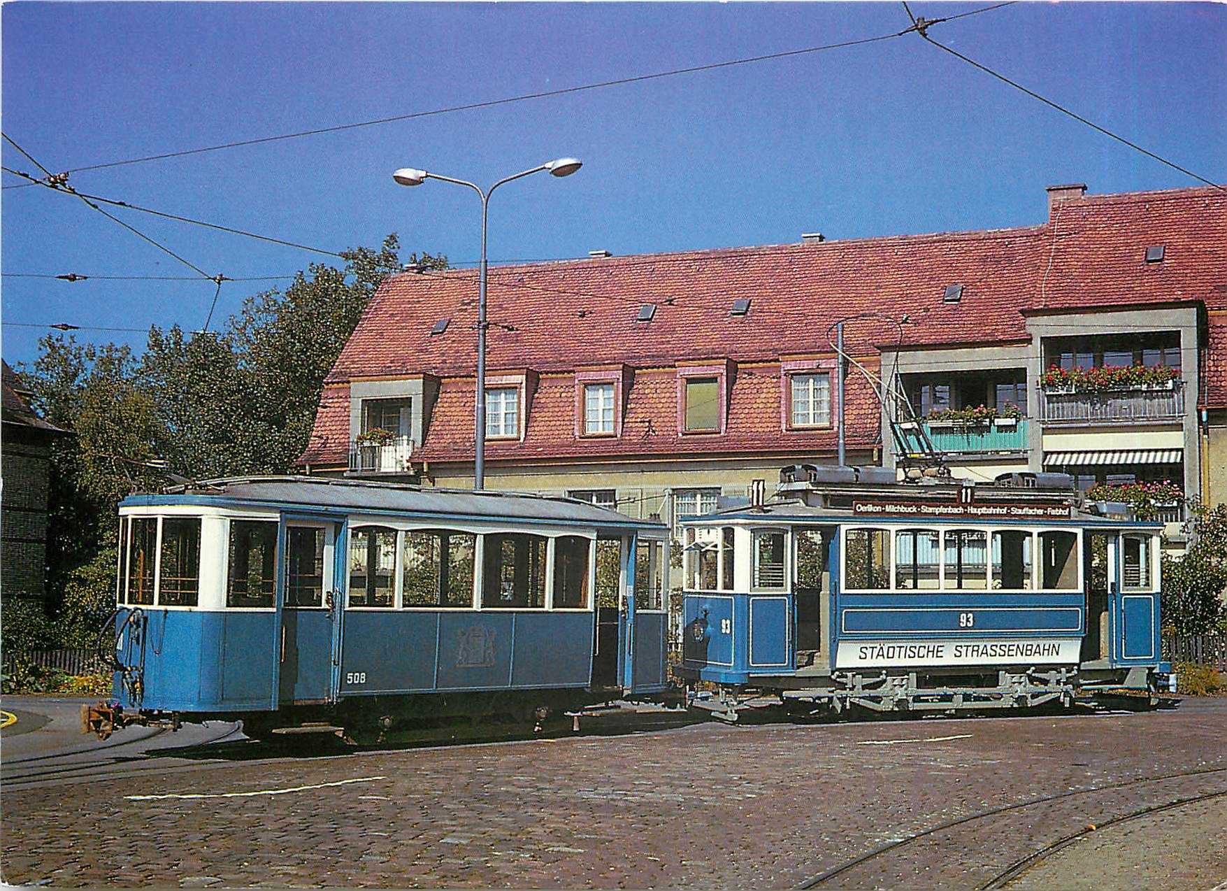 CPM Verkehrsbetriebe Zurich Motorwagen Ce 2 2 93 