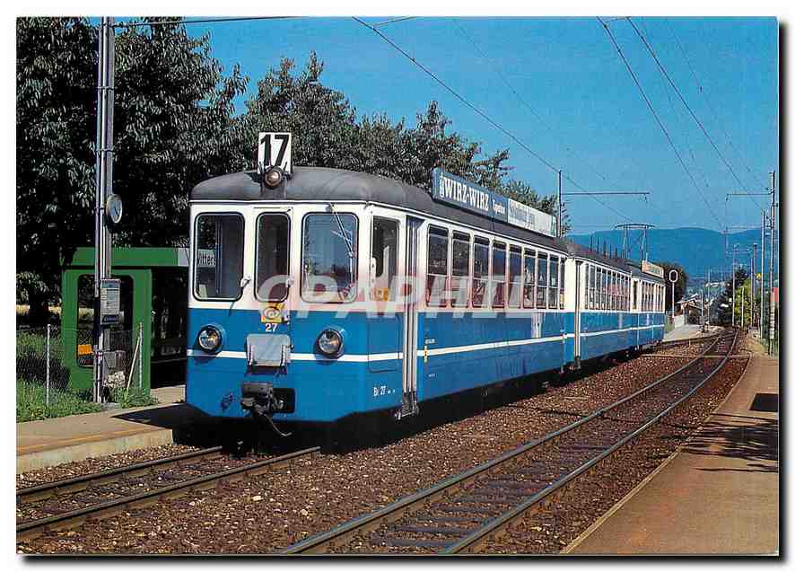 CPM Tram Pendelzug Be 4 4 B Bt 