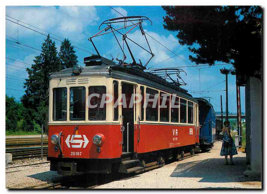 cPM Stern Hafferl electric railcar B4 ET 26107 