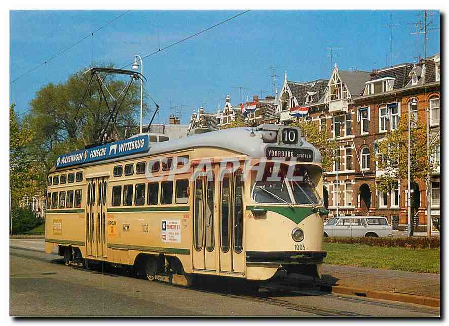 cPM HTM public transport of the Hague motor car 1005 