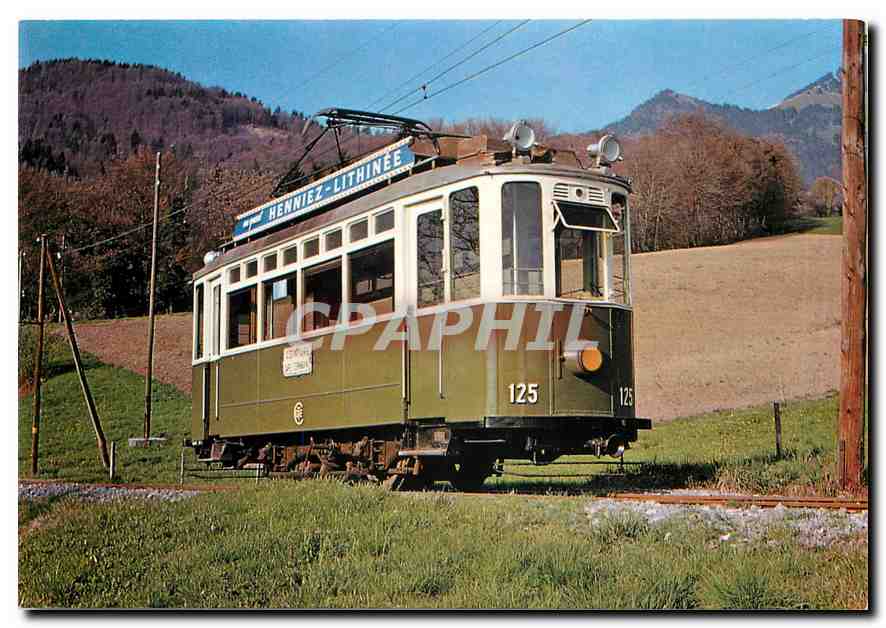 CPM Chemin de fer touristique Blonay Chamby Region Montreux Vevey Suisse Ce 2 2 125 