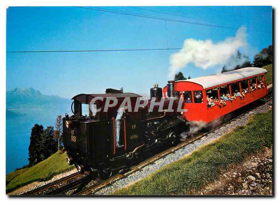 CPM Vitznau Rigi Bahn alteste Berg Zahnradbahn Europas 