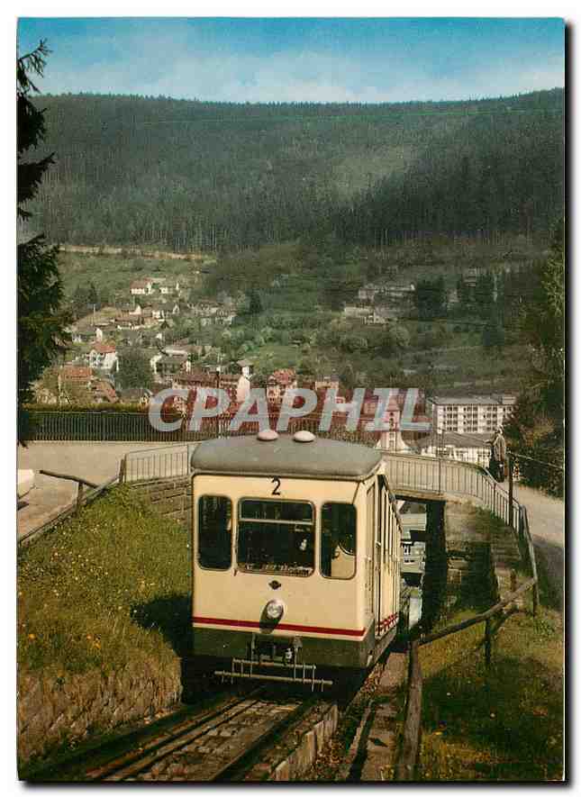 CPM Wildbad im Schwarzwald Bergbahn zum Sommerberg 