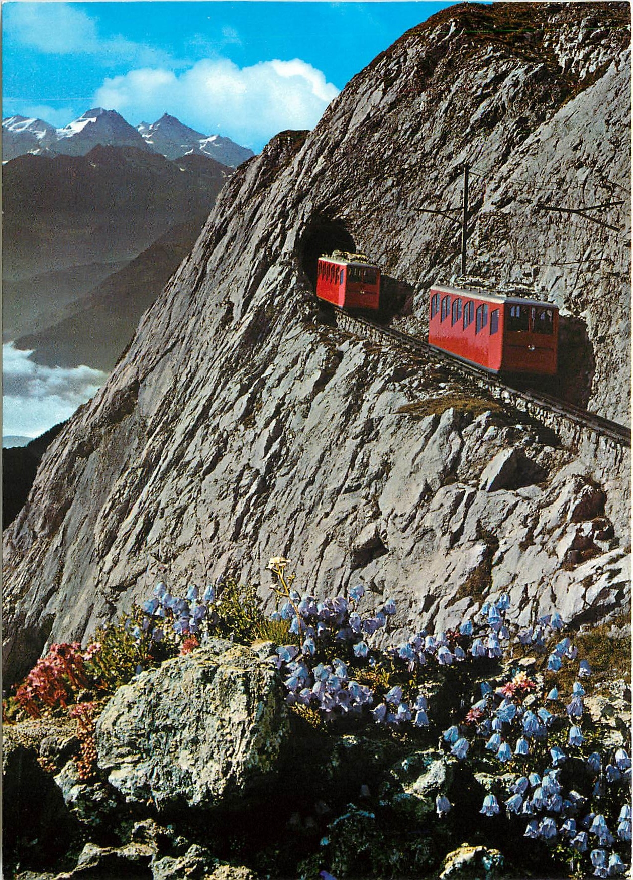 CPM Switzerland Alpnachstad Pilatus Kuln World Steepest cog wheel railway 