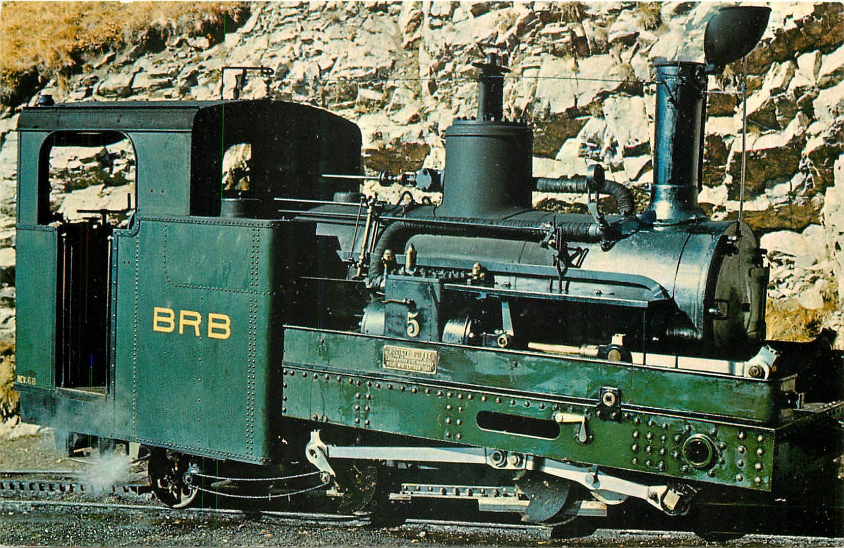CPM Brienz Lokomotive der Brienzer Rothorn Bahn 