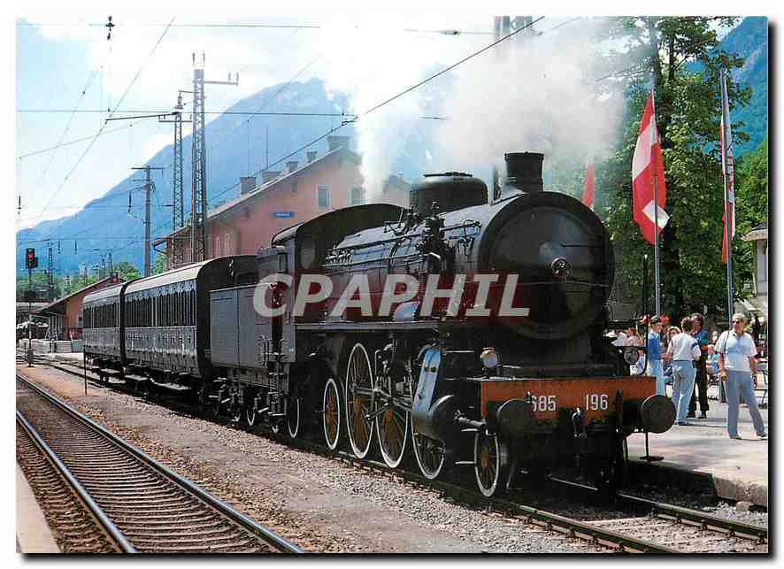 CPM Locomotive 685 196 Italian State Railways 
