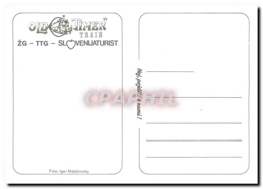 CPM ZG TTG Slovenijaturist  — Verso