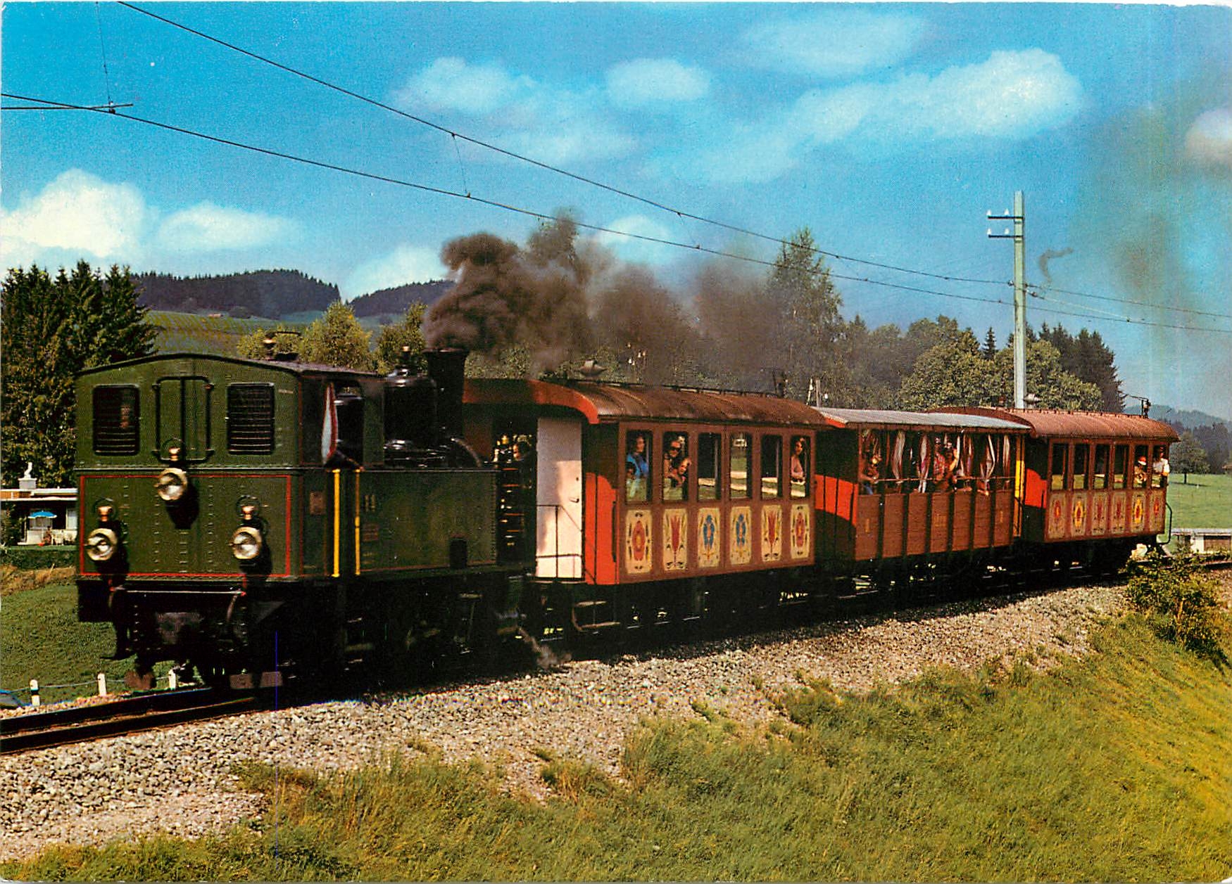 CPM Switzerlamd Dampfzug der Apenzeller Bahn 