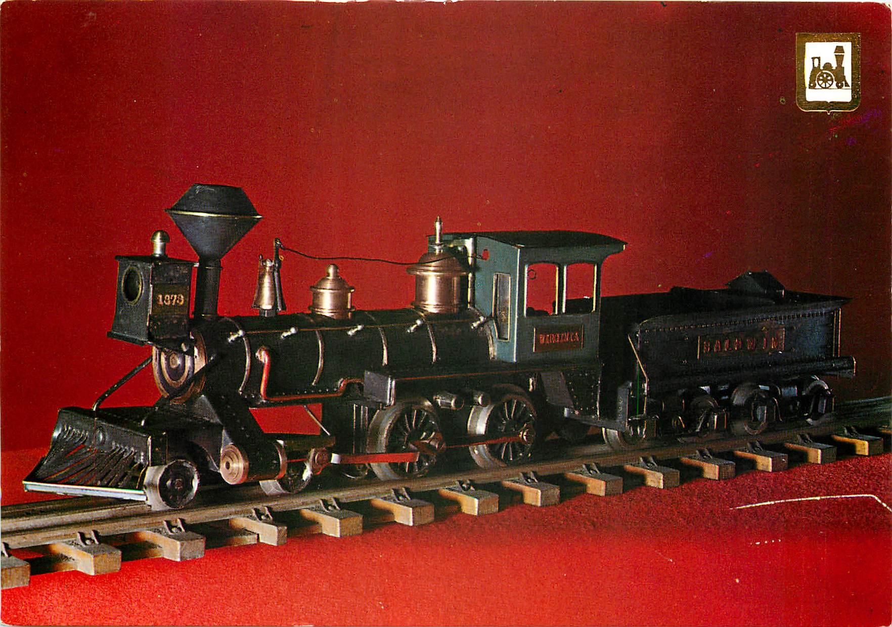CPM Locomotoras Reproduccion de una Locomotore del tipo americano de 1 886 