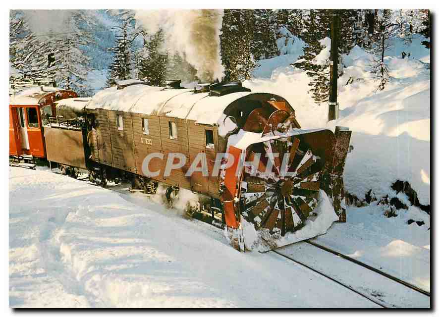 CPM Dampfschneeschleuder der Rhatischen Bahn 