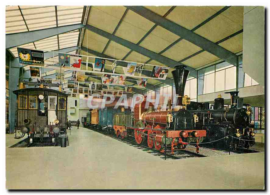 CPM Verkershaus der Schweiz Luzern Hall of railway rolling stock 