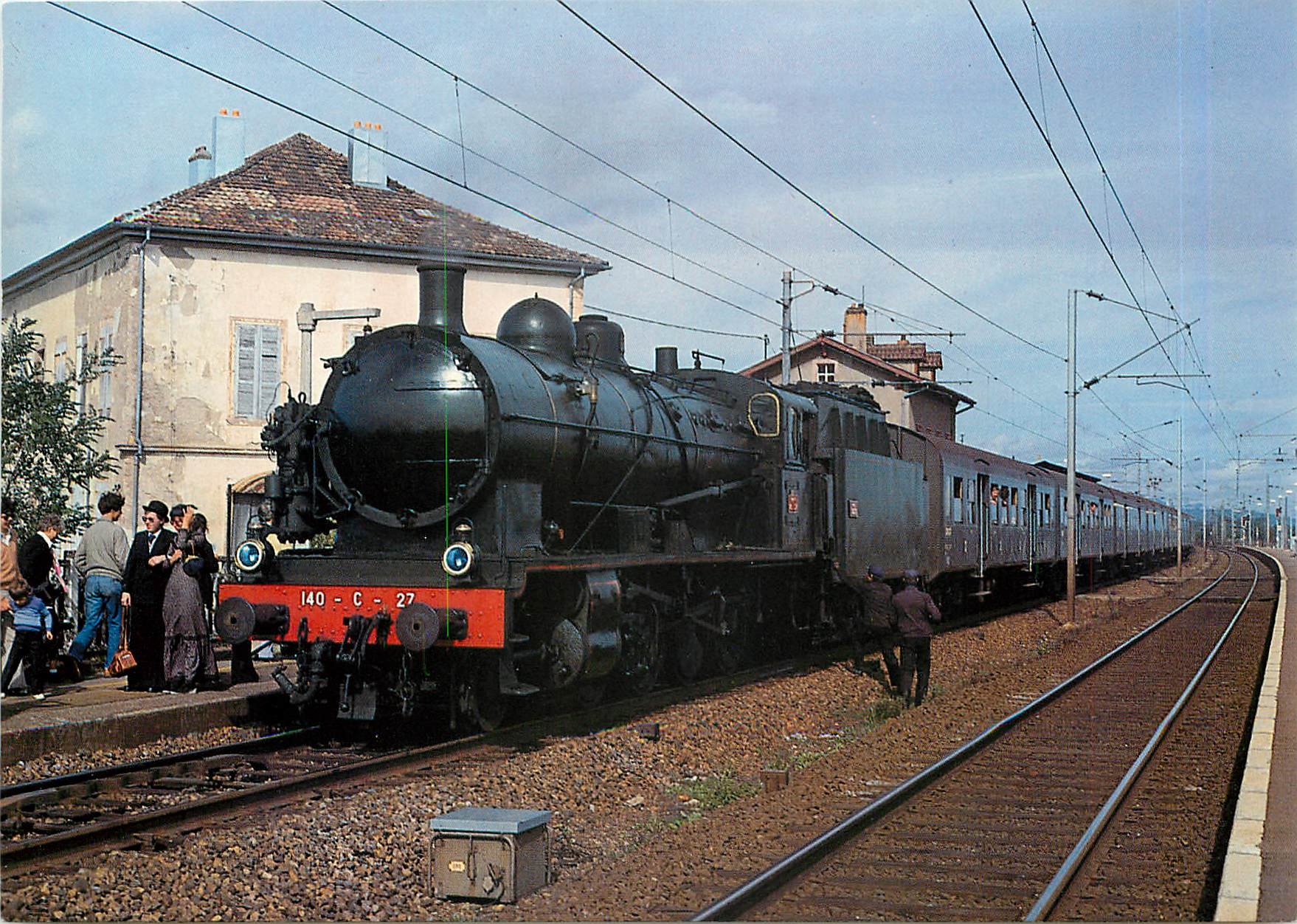 CPM SNCF steam locomotive coalburner 140  27 for multiple purpose 