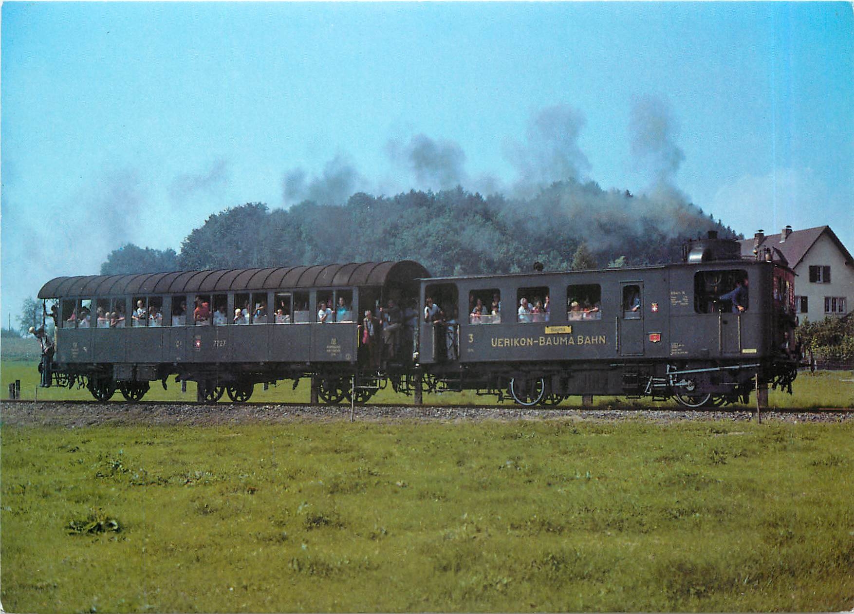 CPM UeBB Dampftriebwagen zwischen Bubikon und Wolfhausen CZm 1 2 nr 31 