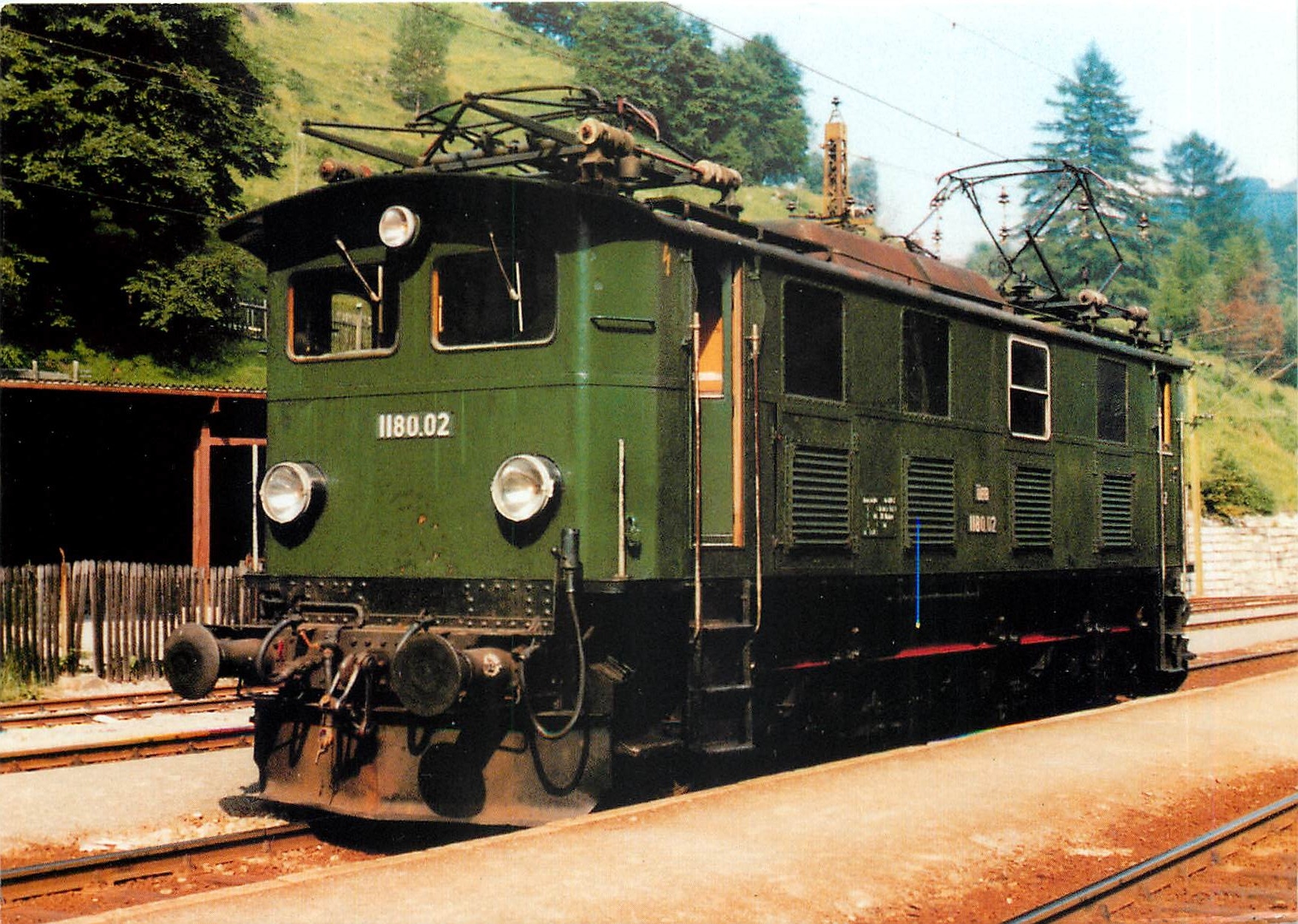 CPM Austrian Federal Railways electric freight locomotive 1180 02 