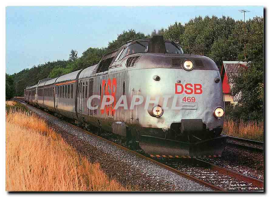 CPM Dieselhydraulic multiple unit MA 469 near Borkop Station 