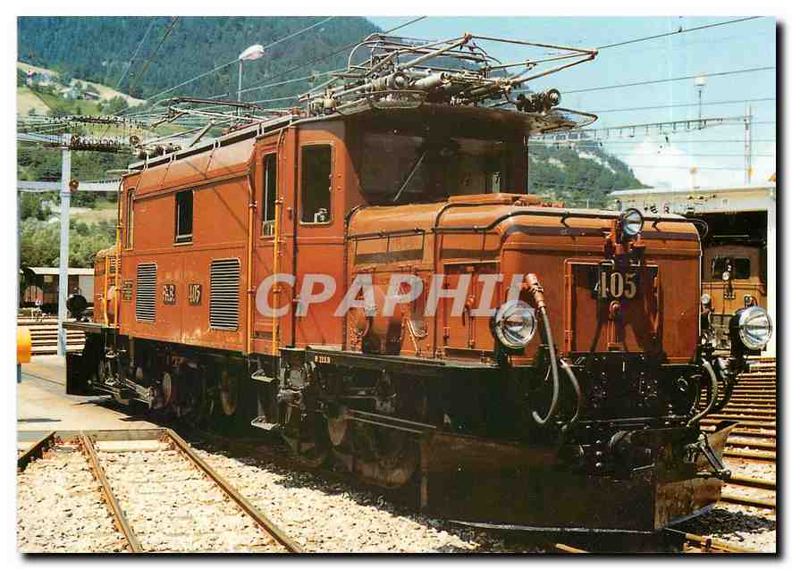 CPM Krokodil Lokomotive der Rhatischen Bahn Ge 6 6 CC 