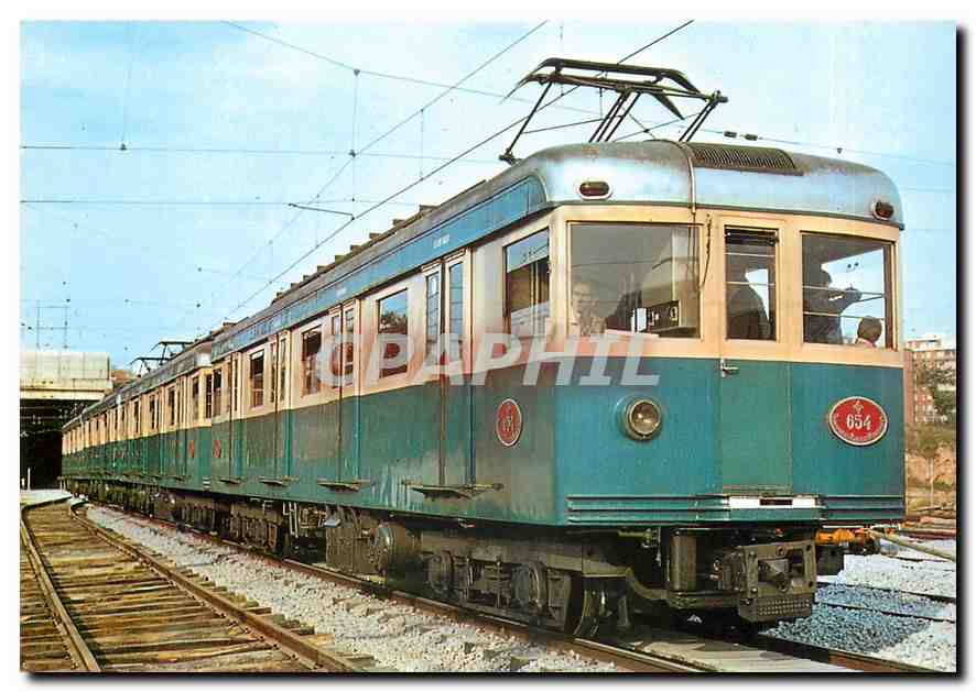CPM Metro de Barcelona Serie 601 a 607 i 651 a 657 