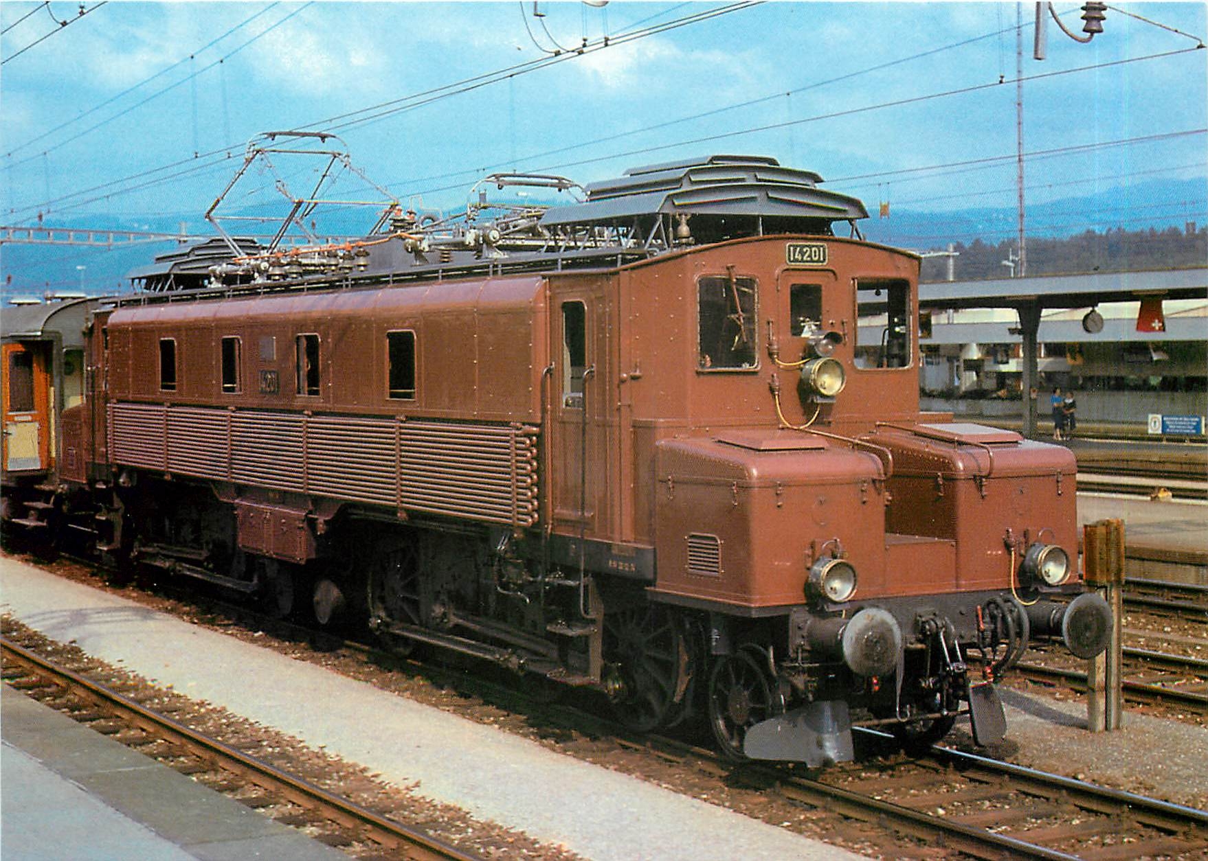 CPM Schweizerische Bundesbahnen Locomotive Ce 6 8 1 14201 