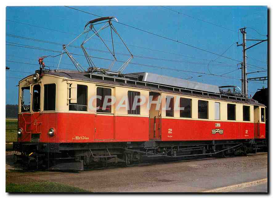CPM Solothurn Zollikofen Bern Bahn Electric motor coach BDe 4 4 24 