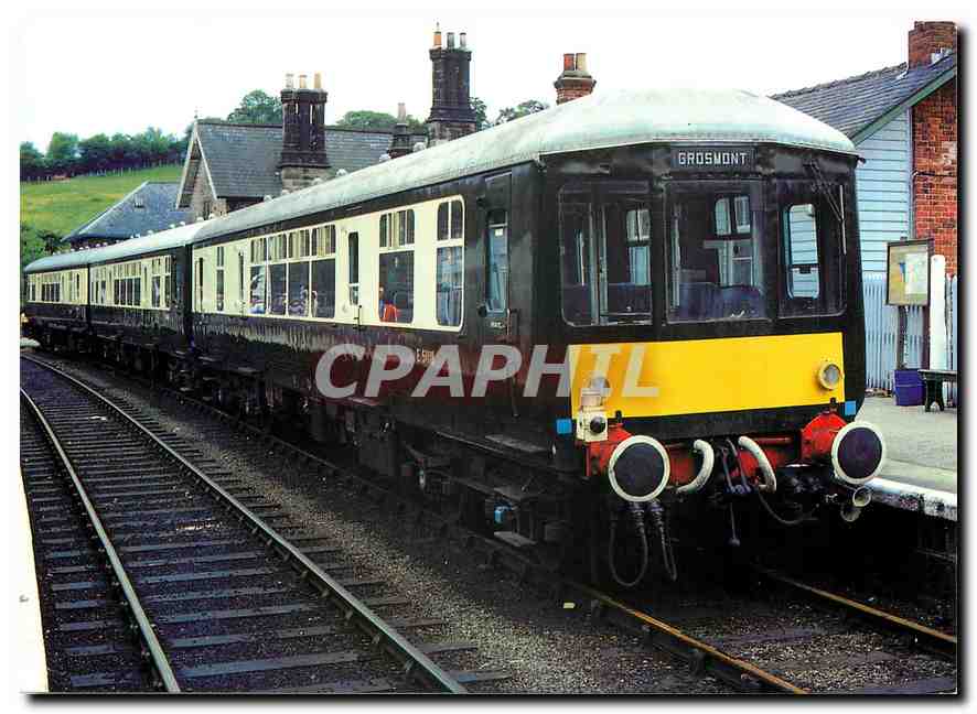 CPM North Yorkshire Moors Railway DMU 51118 class 100 at Grosmont Station 