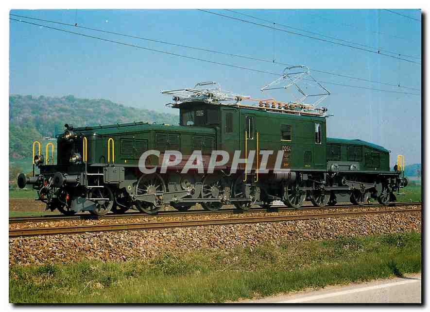 CPM Locomotive Be 6 8 11 13254 shown at the Swiss Transport Museum Lucerne 