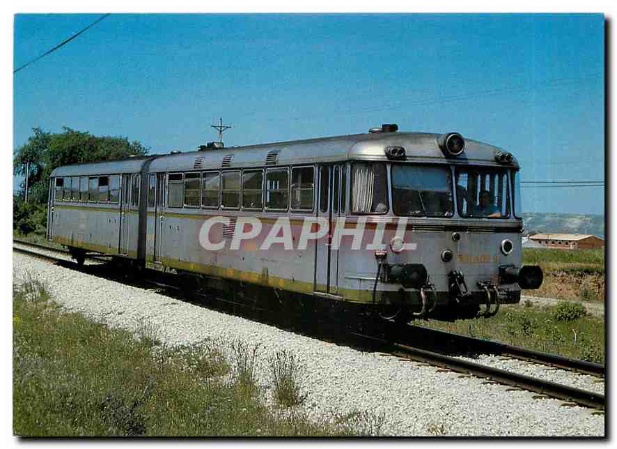 CPM Rail car class 591 near Burgos 