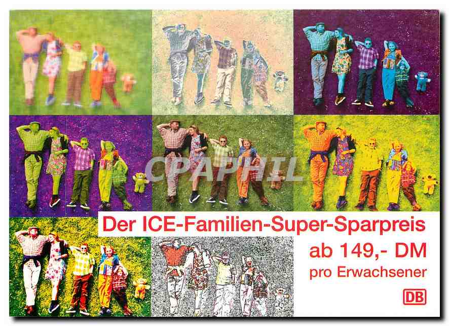 CPM Der ICE Familien Super Sparpreis ab 149 DM 