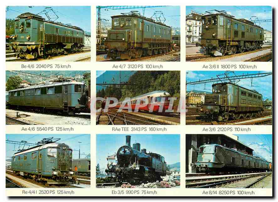 CPM Swiss locomotives Be 2040 PS 