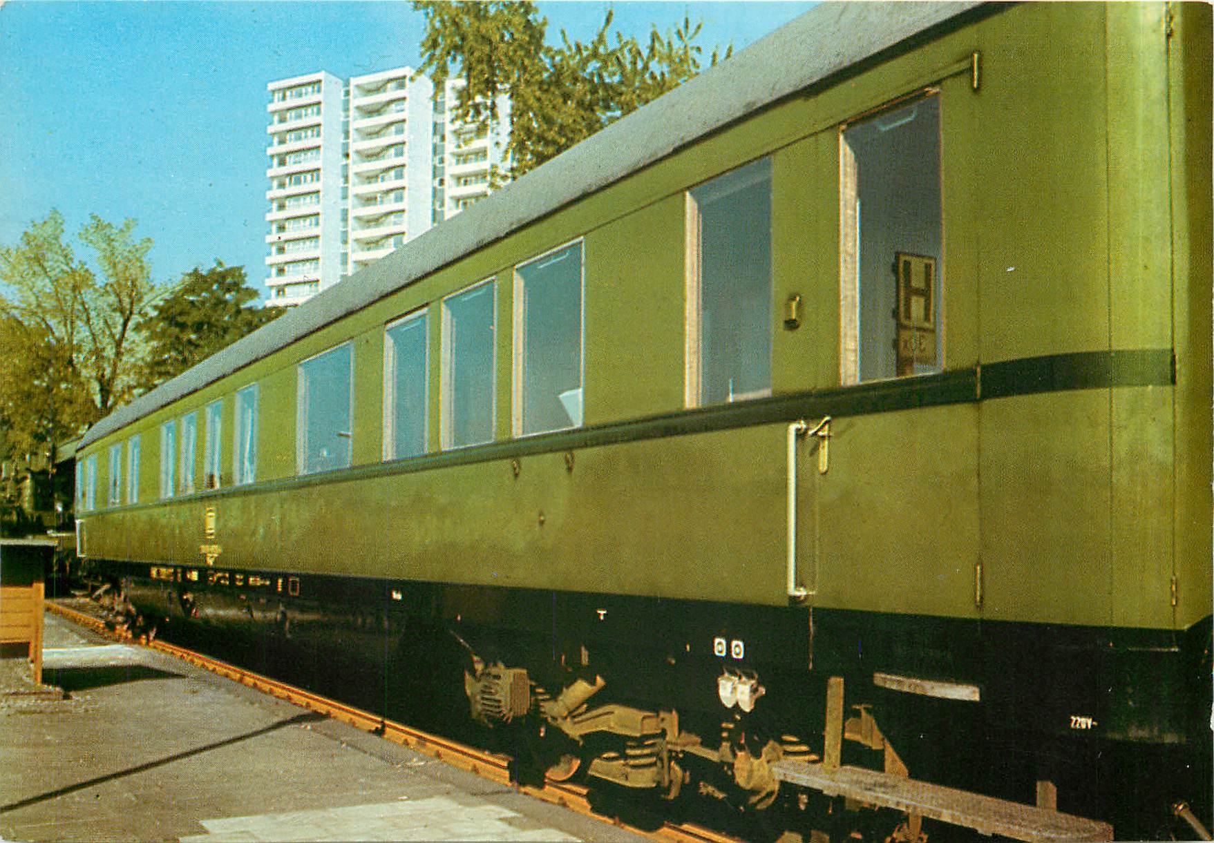 CPM Aussenaufnahme des WG 89 80530 des Bundesbahn Werbeamtes 
