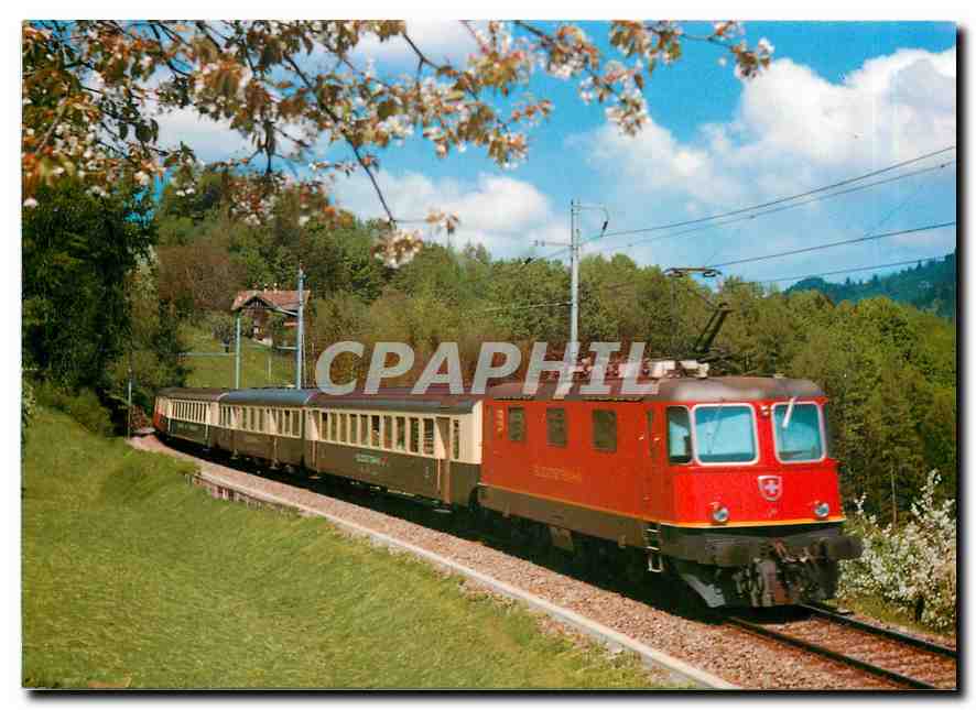 CPM Romanshorn St Gallen Luzern mit Re 4 4 Nr 43 Rothenturm 