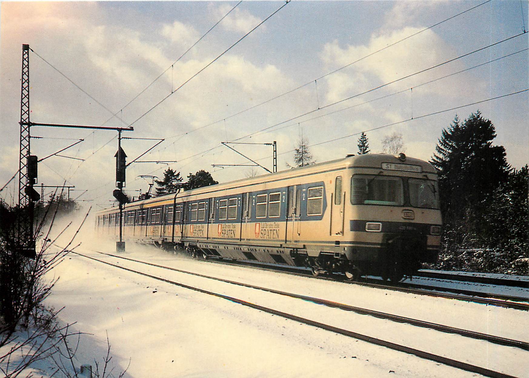 CPM S Bahn Triebwagen 420 bei Munchen Moosach 