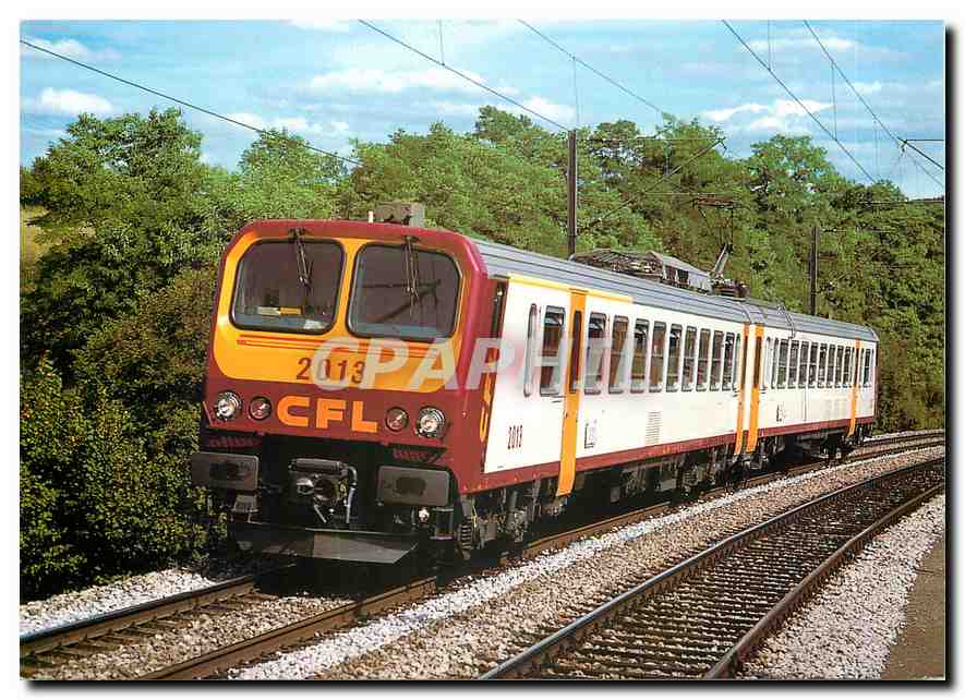 CPM Electric multiple unit class 2000 near Wasserbilig 