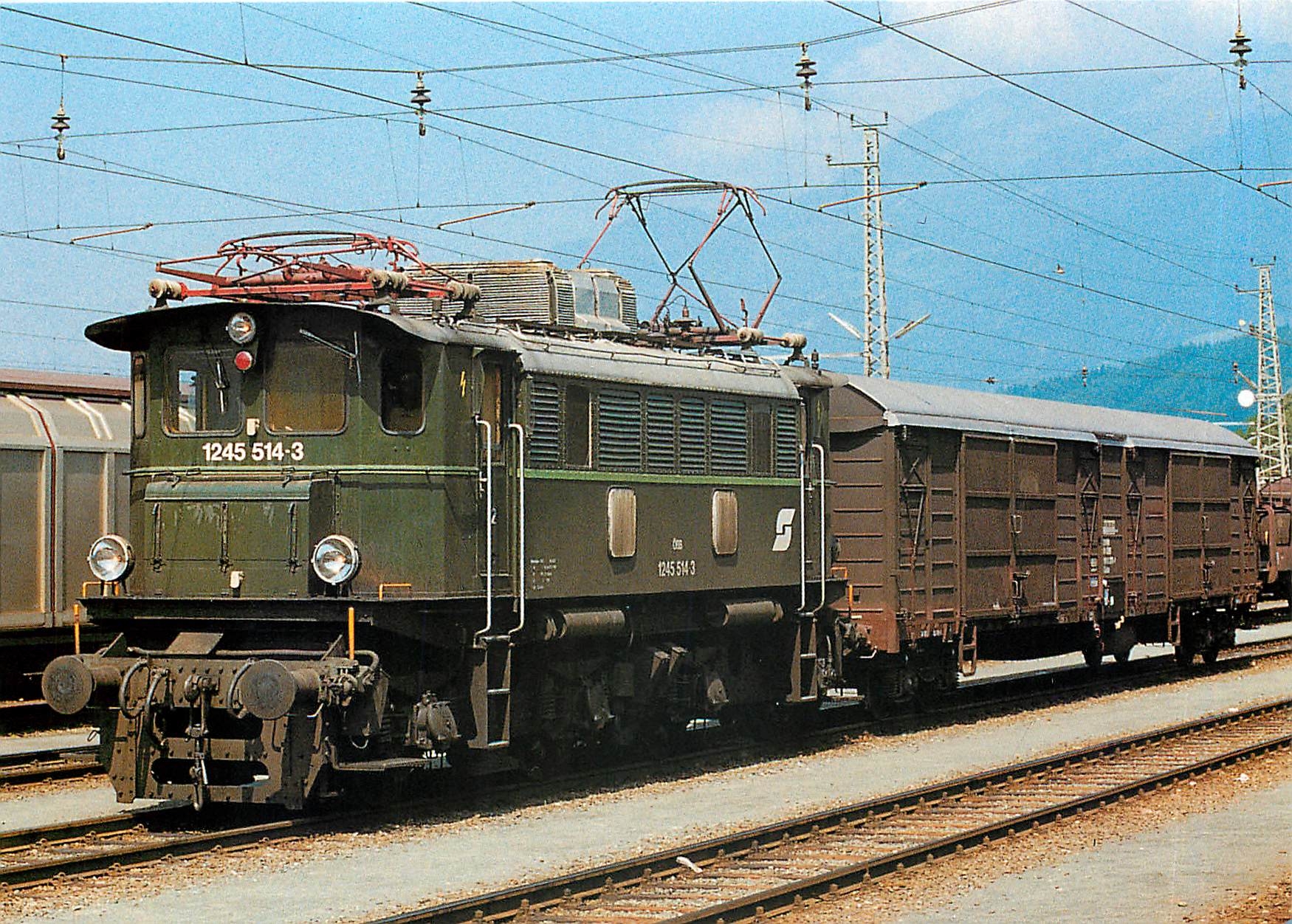 CPM Locomotive 1245 514 3 at Spittal Austria 