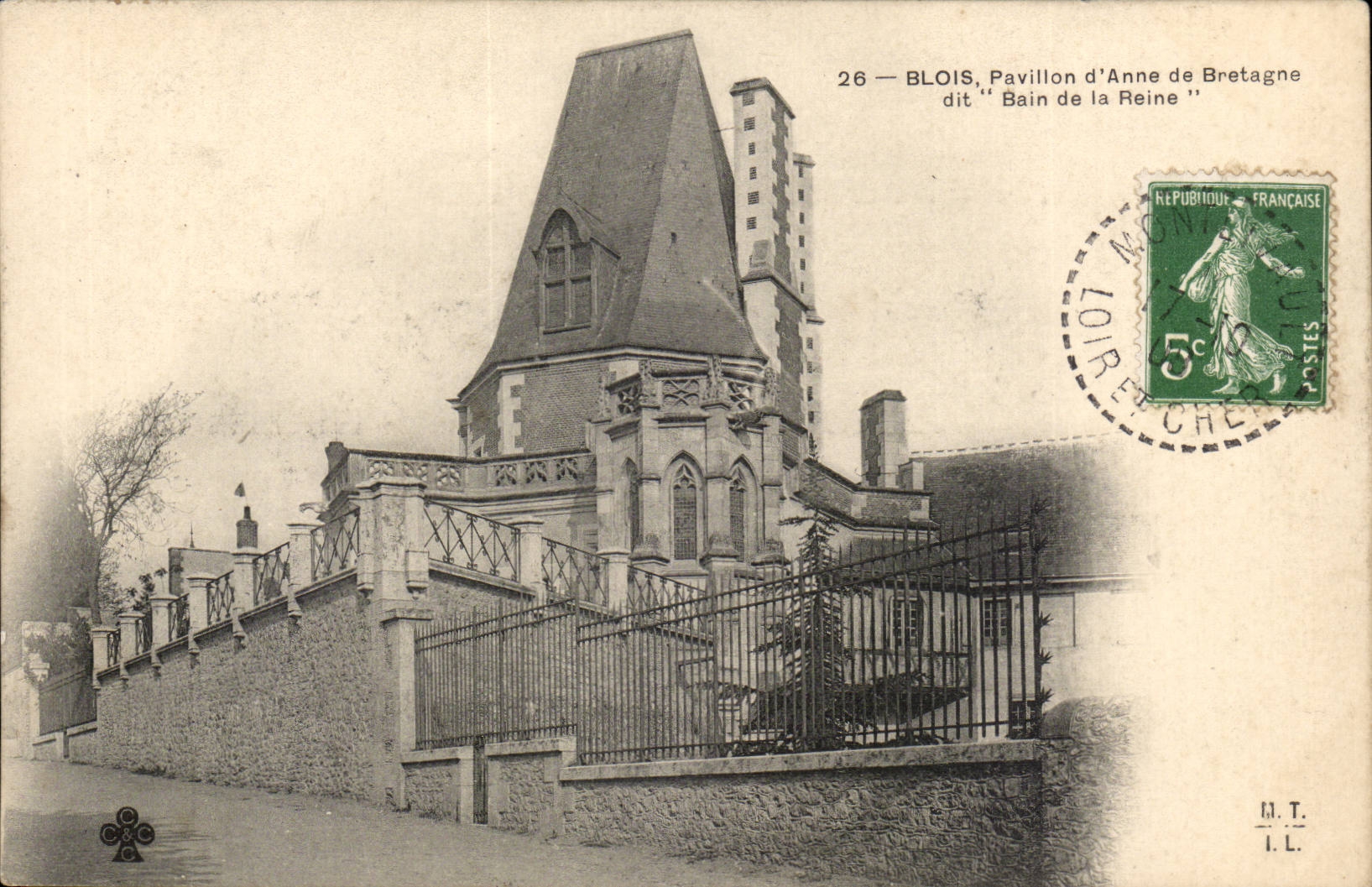 Blois CPA Pavillon d'Anne de Bretagne dit Bain de la Reine
