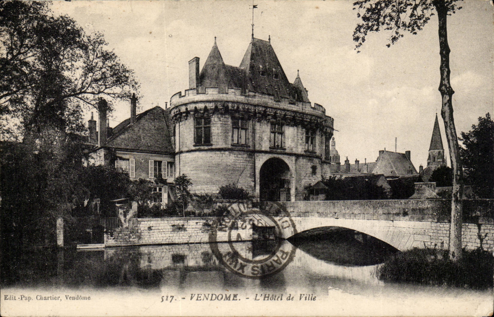 Vendome CPA Hotel de ville